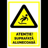 Indicator pentru atentie suprafata alunecoasa